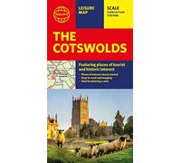 Philip's The Cotswolds: Leisure and Tourist Map (Philip's Red Books)