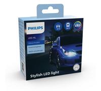 Philips Ultinon Pro3021 LED faros delanteros (H3), luz blanca fría de 6.000K, paquete doble