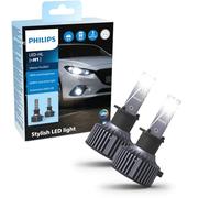 Philips Ultinon Pro3022 LED faros delanteros (H1), +100%, luz blanca fría de 6.000K, paquete doble