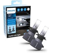 Philips Ultinon Pro3022 LED faros delanteros (H7), +100%, luz blanca fría de 6.000K, paquete doble