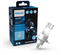 Philips Ultinon Pro6000 Boost gen2 Lampe LED pour moto H4-LED homologuée*, +300% plus lumineuse**, 5 800 K