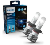 Philips Ultinon Pro6000 Boost H7-LED, ampoule LED pour éclairage avant automobile homologuée*, jusqu'à 300% de luminosité en plus**, 5.800K, conception ultra-compacte, set de 2