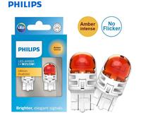 Philips Ultinon Pro6000 LED W21/5W 7443 T20 dos contactos ámbar amarillo luces de freno de señal de giro de coche sin parpadeo sin Error 11066AU60X2