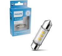 Philips Ultinon Pro7000 LED Festoon foco de señalización para automóvil (C5W), 6.000K cool white, 38mm, 12V, Versión actual