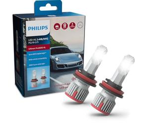 Philips Ultinon Pro9200 LED lámpara para faros de coche (H9/H11), +400%, 5.800K, set de 2