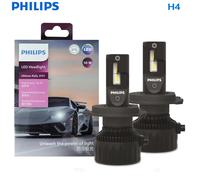 Philips LED H4 H7 H11 Ultinon Rally 3551 9005 9006 9012 Luz de coche 100W 9000LM 6500K Blanco Alto Lumen Watt LED Lámparas automotrices