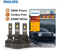 Philips LED 15000lm Ultinon Rally 3590 H4 H7 H8 H11 HB3 HB4 H19 HIR2 H1 Faro de coche 6500K Blanco Potencia máxima 180W 12V 4200K U359N