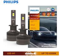 Philips LED 15000lm Ultinon Rally 3590 H4 H7 H8 H11 HB3 HB4 H19 HIR2 H1 Faro de coche 6500K Blanco Potencia máxima 180W 12V 4200K U359N