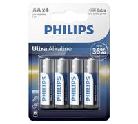 PHILIPS - ULTRA ALKALINE PILA AA LR6 BLISTER*4