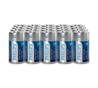 Philips Ultra C, baterías alcalinas LR14, potentes para Luces de Flash y Juguetes, Paquete de 20