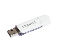 Philips Usb 2.0 Palillo De 32 Gb, Nieve Edición, Blanco, Gris