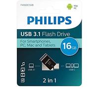 Philips USB Flash Drive 2-in-1 16GB, USB3.1, USB-C