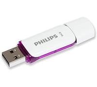 Philips usb flash drive snow edition 64gb, usb2.0, 2-paquetes