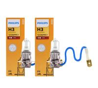 Philips Vision H3 12V 55W PK22s 12336PRC1 +30% Más Brillante, Lámpara Antiniebla Original para Auto, Bombilla OEM para Faro Delantero, Paquete al por Mayor