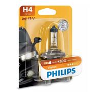 Philips Vision H4 Halógeno Hasta 30% Más Luz 60/55W 12V Bombillas De Automóvil