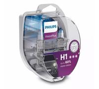 Philips VisionPlus Duobox H1 Halógeno Hasta 60% más Luz 55W 12V Bombillas Coche