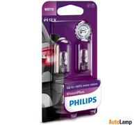 PHILIPS W6W WBT10 Vision Plus 12V Interior y señalización Bombilla Set 12040VPB2