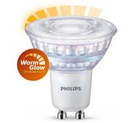 Philips WarmGlow bombilla LED GU10 regulable de 3,8 W (equivalente a 50 W)