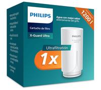 Philips Water Cartucho de filtro Ontap AWP315/10, ULTRAFILTRACIÓN, capacidad de filtración de 1200 L, reduce CLORO, PLOMO, MICROPLÁSTICOS, BACTERIAS y mejora el sabor del agua