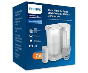 Philips Water Dispensador de agua filtrada bajo demanda (3L) - Agua fresca y limpia, 1x filtro Taste+ que mejora el sabor y reduce las impurezas, libre de BPA