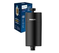 Philips Water filtro de ducha en línea con 1 cartucho - capacidad de filtración de 50.000 L, reduce hasta un 99% de cloro, compatible con todas las mangueras y grifos estándar, blanco