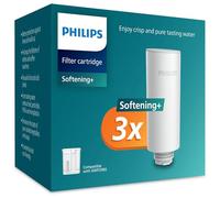 Philips Water Filtros de repuesto para dispensador de agua filtrada bajo demanda - Paquete de 3, Filtro Anticalc+ que mejora el sabor y reduce la cal y las impurezas, libre de BPA