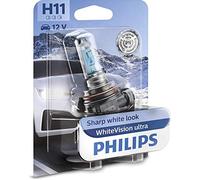 Bombilla halógena PHILIPS H11 WhiteVision Ultra 12V, 55W