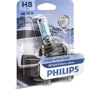 Bombilla halógena PHILIPS H8 WhiteVision Ultra 12V, 35W