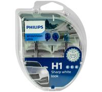 Philips WhiteVision ultra DuoBox H1 + W5W Halógena 55 W 12 V Bombillas