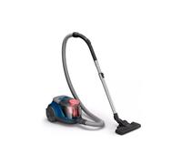 PHILIPS XB2123/09 - Aspirador de bidn sin bolsa - 850 W - Compacto - 1,3 L - Azul oscuro/Melocotn