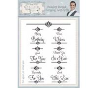 Phill Martin Sentimentally Yours - Decadant Damask Everyday Sentiments [CASSETTE]