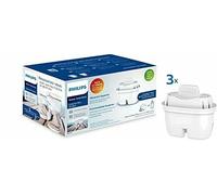Phillips - AWP211 - Filtro de agua Micro X Clean, Cartuchos para filtración de agua, Compatible con jarras Philips y principales marcas, cartucho Oval - Pack 2+1