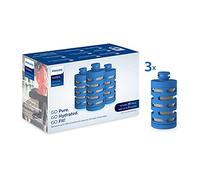 Phillips - AWP287 - Cartucho Filtro de Agua Modelo Fitness para Botella Go Zero, Duración de cada filtro 1 mes / 200 litros, Pack 3 unidades