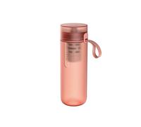 Phillips - Botella Filtro de Agua Go Zero Active, Modelo Fitness, Elimina el cloro y mejora el sabor, Libre de BPA, 600 ml, Rosa (AWP2712RDR)