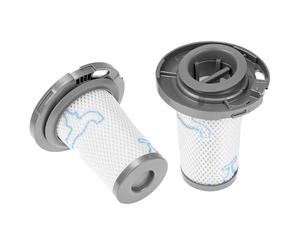Phillizon juego de 2 filtros de repuesto compatibles con Rowenta X-PERT 6.60 Filtro RH6821WO RH6837WO RH6877WO X-Force Flex 8.60 Filtro RH9638WO RH9677WO RH9690WO, sustituye las piezas ZR009006