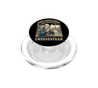 Philly Cheesesteaks Wiz Wit Benjamin Franklin Filadelfia PopSockets PopGrip para MagSafe