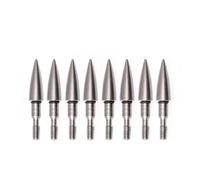 PHILOCS 24pz Tiro con Arco Puntas de Flecha Caza Práctica Puntas A Rosca 70 80 90 100 125 150 175 200 Grain Bala Acero Inoxidable Contrapeso Puntas de Flecha (90grain)