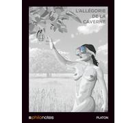 PHILONOTES - PLATON - Le Mythe de la Caverne - Carnet A4 ligné - Couverture rigide: Dessin d’auteur sur une magnifique couverture rigide - 110 pages à lignes - Idéal comme carnet personnel ou à offrir