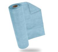 PHILORN Camino de mesa de fieltro azul eucalipto, 30 cm x 25 m, para decoración de fiestas al aire libre, comunión, cumpleaños, decoración de mesa y decoración de boda