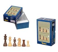 Philos 20511 - Piezas de ajedrez Titus, altura del rey 78 mm, en caja set-up