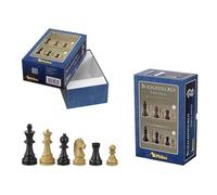 Philos 21231 Piezas de ajedrez Luis XIV, altura rey 70 mm, en caja de montaje