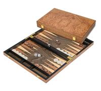Philos GmbH & Co. KG Backgammon Atokos mediano - Juego estratégico en madera