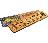 Philos Large 47cm Bamboo Kalaha/Mancala Game by