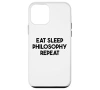 Philosopher Funny - Comer Dormir Filosofía Repite Carcasa para iPhone 12 Mini