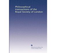 Philosophical transactions of the Royal Society of London: Volume 1