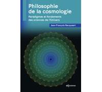 Philosophie De La Cosmologie (ebook)