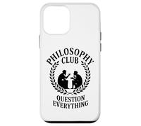 Philosophy Club Pregunta Todo Historia Divertida Carcasa para iPhone 12 Mini