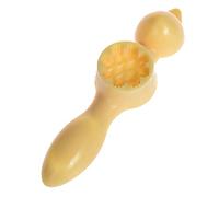 PHILSP Cortador de galletas Molde de plástico Maamoul Molde de decoración de pasteles de galletas de Oriente Medio Molde de decoración para hornear Caramelo Amarillo 1