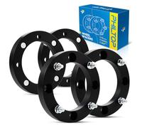 PHILTOP Espaciadores de rueda de 4 x 156, espaciadores de rueda centrados en lengüeta de 1 pulgada para YFZ450, Sportsman 600, Sportsman 700, Predator 500, paso de rosca de 3/8 a 12 orificio de cubo