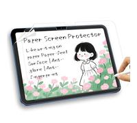 Phimoos Paquete de 2 protectores de pantalla con tacto de papel para iPad Air de 11 pulgadas (M3/M2, modelo 2025/2024), película de papel PET mate, antirreflejos, antihuellas, fácil instalación, para